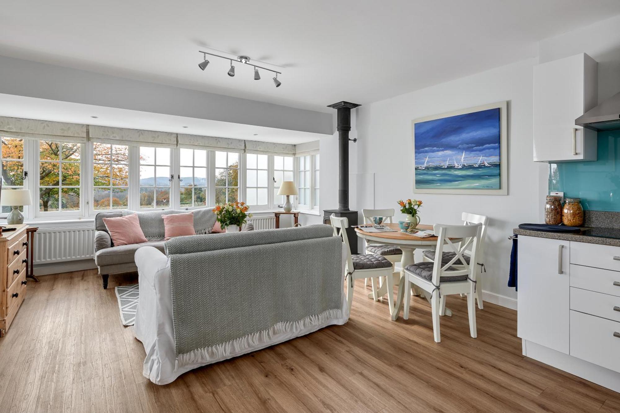 Appartement Garden Flat Near Goodwood With Stunning Views à Petersfield Extérieur photo
